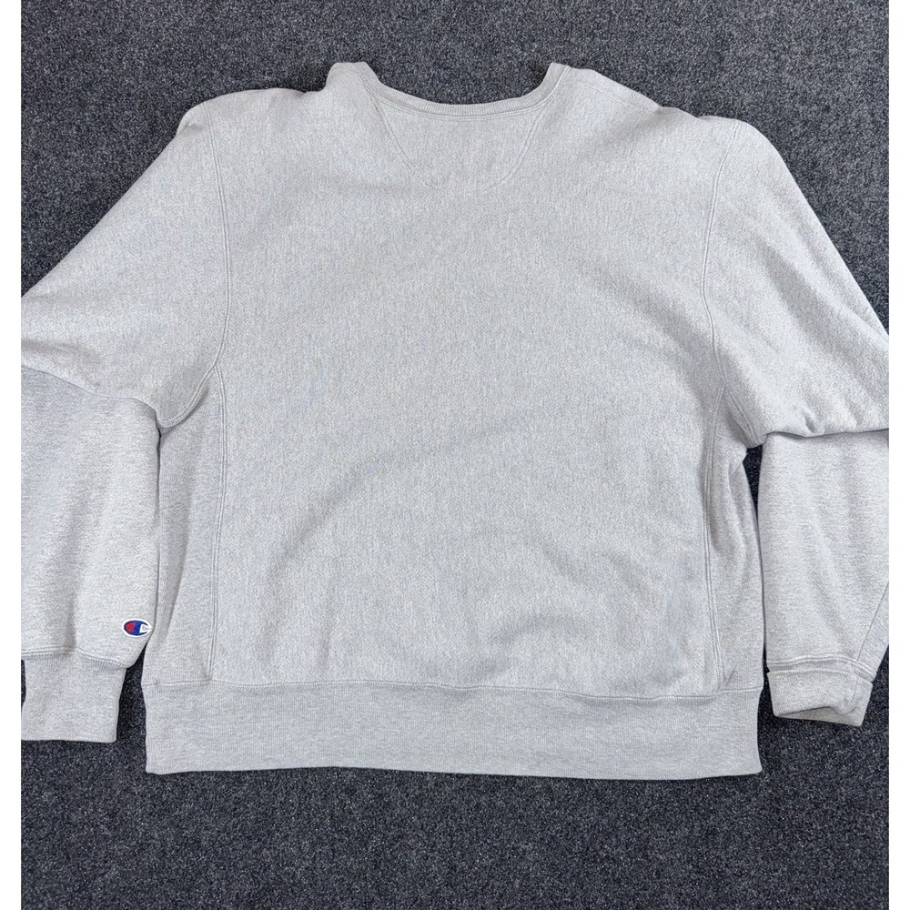 Vintage Champion Reverse Weave Iowa Sweatshirt Gray‎ Crewneck USA Made Sz XL - Picture 4 of 7